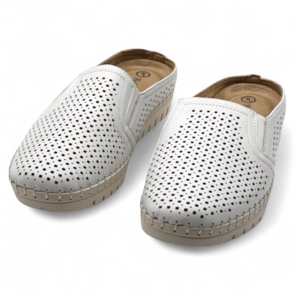 Refresh Womens Leather Slip on Mules - Picture 1 of 6